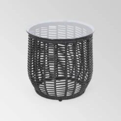 Boynton Wicker Side Table - Christopher Knight Home -Outdoor Furniture Store GUEST c7627857 28b2 4aa3 984b 21a2360662be