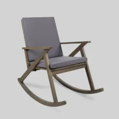 Gus Acacia Wood Patio Rocking Chair - Christopher Knight Home -Outdoor Furniture Store GUEST c8f93187 ec05 419f 853f ff0c14f74ce8