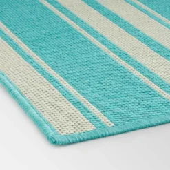 7'10 X 10' Nador Outdoor Rug Teal/Ivory - Christopher Knight Home -Outdoor Furniture Store GUEST c97f3065 2603 49ed b94c 7af6f2869dba