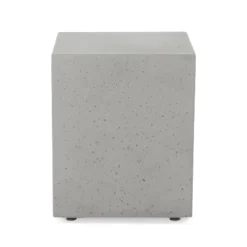 Aidan Outdoor Light Weight Concrete Square Tank Holder Side Table Light Gray - Christopher Knight Home 9 Aidan Outdoor Light Weight Concrete Square Tank Holder Side Table Light Gray - Christopher Knight Home -Outdoor Furniture Store GUEST cae11287 3321 49d2 a6fa 12f1f94b6aa6