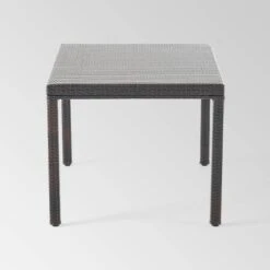 Rhode Island Rectangular Wicker Dining Table - Multibrown - Christopher Knight Home -Outdoor Furniture Store GUEST cde17e16 9902 4f1e bd7e 3033a0b5cff1