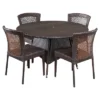 Bertha 5pc Wicker Patio Dining Set - Multibrown - Christopher Knight Home 1 Bertha 5pc Wicker Patio Dining Set - Multibrown - Christopher Knight Home -Outdoor Furniture Store GUEST d1fa5f44 393e 4adb bff1 afe65d9aca1a