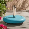 88lb Hayward Round Umbrella Base With Wheels - Christopher Knight Home -Outdoor Furniture Store GUEST d31975e0 4d3a 4f28 939d 89375b249ebd