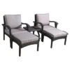 Honolulu 5pc Wicker Patio Seating Set With Cushions - Gray - Christopher Knight Home -Outdoor Furniture Store GUEST d3a4feb2 4653 4ccd afcb b15d5f6f23ab