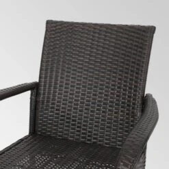 Pala 5pc Wicker Contemporary Dining Set MultiBrown - Christopher Knight Home -Outdoor Furniture Store GUEST d407a456 9c0f 4ec7 aad6 f2b4f569f6c9