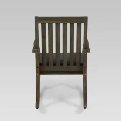 Montrose Acacia Wood Patio Rocking Chair Gray - Christopher Knight Home -Outdoor Furniture Store GUEST d7947807 cacf 4517 9170 83b40640fef2