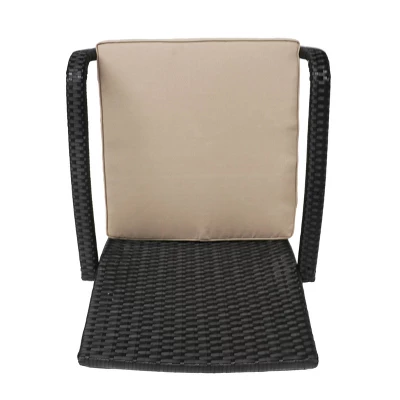 Christopher Knight Home Cordoba 5pc Iron Outdoor Patio Fire Pit Furniture Set 9 Christopher Knight Home Cordoba 5pc Iron Outdoor Patio Fire Pit Furniture Set - Image 7