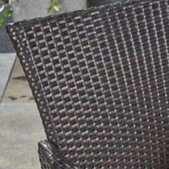 Nadia 7pc Wood & Wicker Expandable Patio Dining Set - Natural/Brown/Beige - Christopher Knight Home -Outdoor Furniture Store GUEST d9cb0e0b 89cf 4bbb bd53 0019708c5229