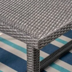 Harlowe 7pc Wicker Dining Set - Gray/Gray - Christopher Knight Home -Outdoor Furniture Store GUEST dcb440df f596 4db5 9ab8 6f748cb66c88