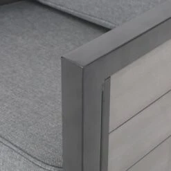 Jax Set Of 2 Faux Wood Club Chairs - Gray/Black - Christopher Knight Home -Outdoor Furniture Store GUEST dd5058f2 46c6 40ec a755 9b349d8c7d6d 1