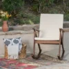 Gus Acacia Wood Patio Rocking Chair - Christopher Knight Home -Outdoor Furniture Store GUEST dd9d1c9f 76a2 4f12 8bf1 2ba2e1ff16d6