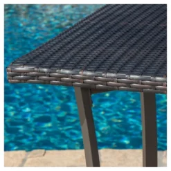 Riga Square Wicker Bar Table - Brown - Christopher Knight Home -Outdoor Furniture Store GUEST e170c067 fbb2 4053 9369 ad2ce8c0e5ba