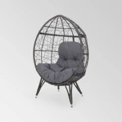 Gianni Wicker Teardrop Chair - Christopher Knight Home -Outdoor Furniture Store GUEST e5bc2c4f 6568 467f a2a2 ccccf83f2878