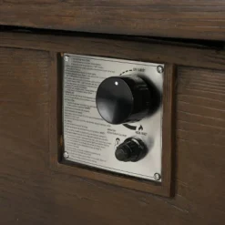 Cape Coral 4pc Metal Conversation And Gas Fire Table Set - Khaki/Brown/Black - Christopher Knight Home -Outdoor Furniture Store GUEST e731ef6b 4e19 48ae 8743 17a7cc2e132d