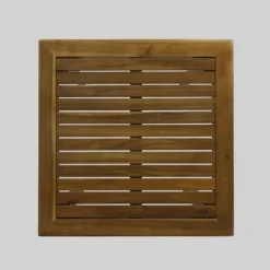Polaris Acacia Wood Square Bar Table Teak - Christopher Knight Home -Outdoor Furniture Store GUEST e73b76d0 2339 4fc4 8960 19b4e70ca1fe