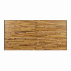 Kyston Rectangle Acacia & Iron Dining Table - Black/Teak - Christopher Knight Home 7 Kyston Rectangle Acacia & Iron Dining Table - Black/Teak - Christopher Knight Home -Outdoor Furniture Store GUEST e970148c 551f 472d 9676 402693b852cd