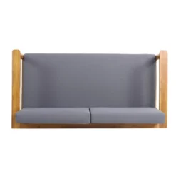 Magnolia Patio Acacia Wood Loveseat - Teak/Dark Gray - Christopher Knight Home 11 Magnolia Patio Acacia Wood Loveseat - Teak/Dark Gray - Christopher Knight Home -Outdoor Furniture Store GUEST e9f566e3 1733 454c 86c9 e4814b27a01a