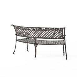 Sebastian Cast Aluminum Patio Sector Bench - Shiny Copper - Christopher Knight Home 11 Sebastian Cast Aluminum Patio Sector Bench - Shiny Copper - Christopher Knight Home -Outdoor Furniture Store GUEST eb791e22 5b9a 4dce be35 191040a91e09