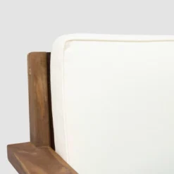 Santa Ana 2pk Acacia Wood Club Chairs Teak/Cream - Christopher Knight Home -Outdoor Furniture Store GUEST eb880621 27ef 4c60 ac5b f9ebb004236b