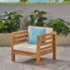 Oana Acacia Wood Club Chair - Christopher Knight Home -Outdoor Furniture Store GUEST ebc54b44 3c21 4d5e 895d fd4796b9e7fd