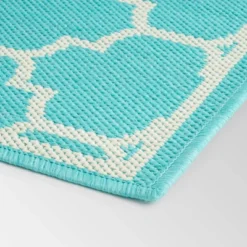 5'3" X 7' Ifran Outdoor Rug Teal/Ivory - Christopher Knight Home 8 5'3" X 7' Ifran Outdoor Rug Teal/Ivory - Christopher Knight Home -Outdoor Furniture Store GUEST ecb60cbe f889 40d6 bb01 a57632a27865