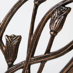 Nassau 3pc Cast Aluminum Patio Bistro Set - Brown - Christopher Knight Home -Outdoor Furniture Store GUEST f104ca41 bc07 48b9 802e 271958ddf749