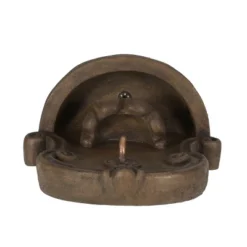Fraser Outdoor 2-Tier Single Spout Fountain - Light Brown - Christopher Knight Home -Outdoor Furniture Store GUEST f8341695 8535 4999 ab8b 18de302a54b7
