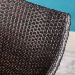 Piper 7pc Acacia & Wicker Dining Set - Teak/Brown - Christopher Knight Home -Outdoor Furniture Store GUEST f984a0d3 77fc 4e69 b053 62f6b5a141f6