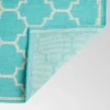 5'3" X 7' Ifran Outdoor Rug Teal/Ivory - Christopher Knight Home -Outdoor Furniture Store GUEST faf76cfd d942 4fba a691 a44c319c53a6