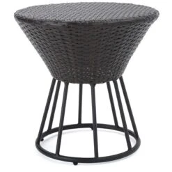 Crete Round Wicker Outdoor Side Table - Christopher Knight Home -Outdoor Furniture Store GUEST fd3ca3d9 eb25 42da 84c5 2e85e726217c