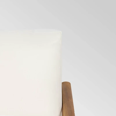 Nova 2pk Acacia Wood Club Chairs - Teak/Gray/Beige - Christopher Knight Home 5 Nova 2pk Acacia Wood Club Chairs - Teak/Gray/Beige - Christopher Knight Home - Image 3